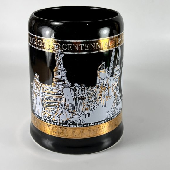 Vtg Statue of Liberty Centennial Coffee Cup Mug Souvenir Collectible Replacement - Picture 2 of 11